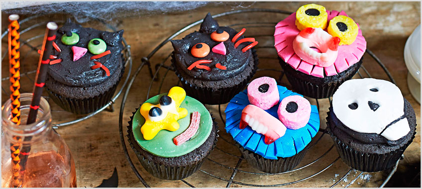 Cupcakes para Halloween